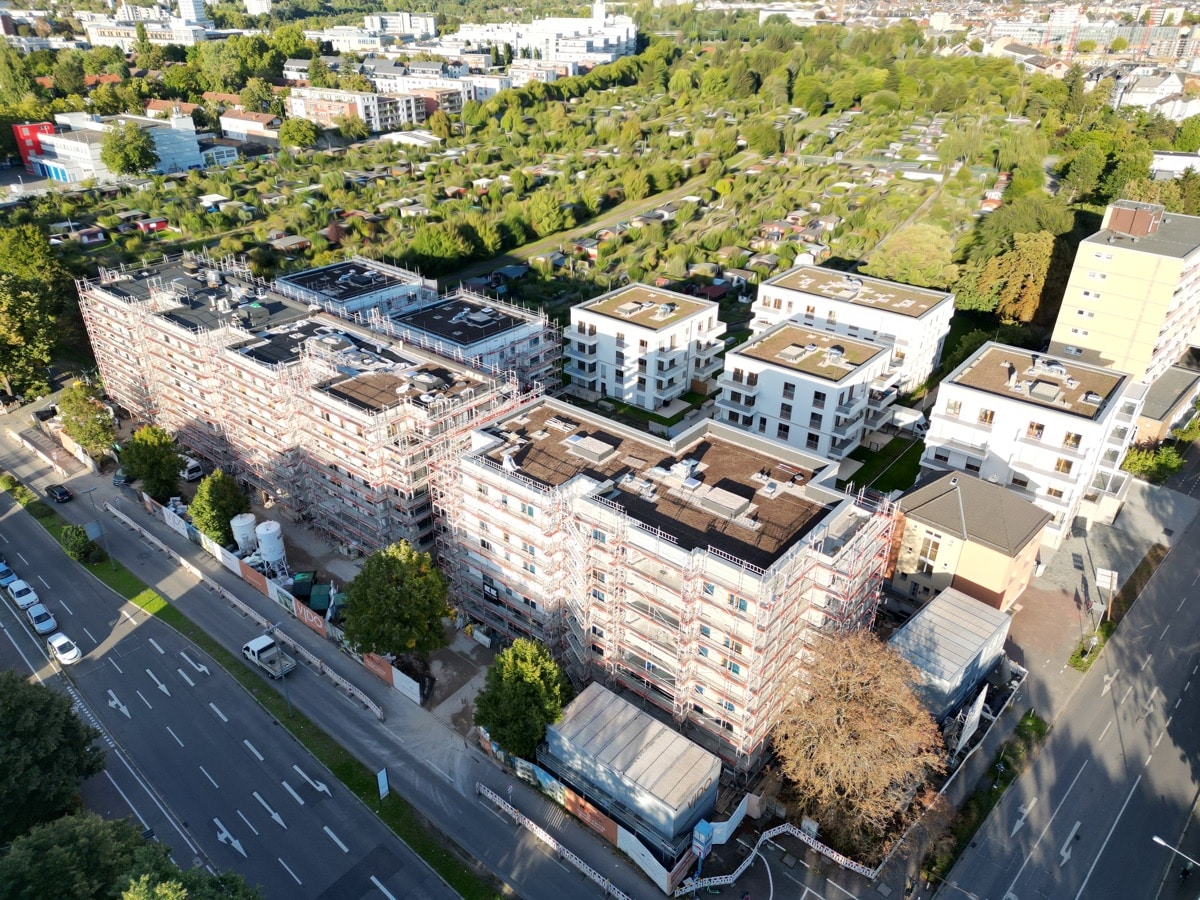 Baufortschritt August 2022