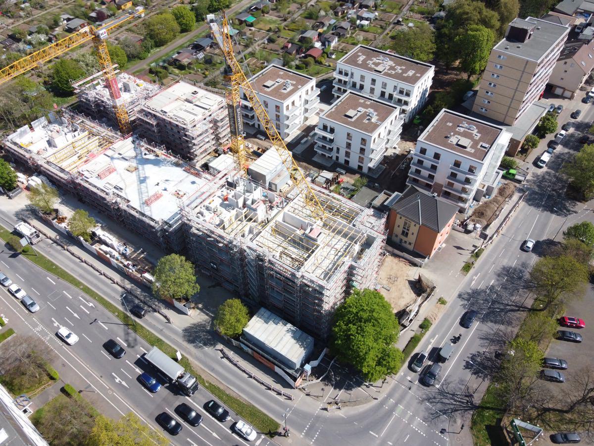 Baufortschritt Februar 2022